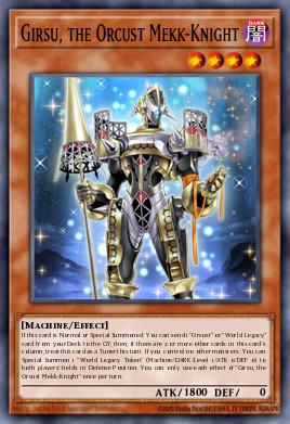 Girsu, the Orcust Mekk-Knight ETCO-JP024