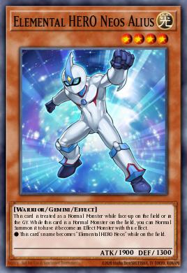 Elemental HERO Neos Alius TAEV-EN018