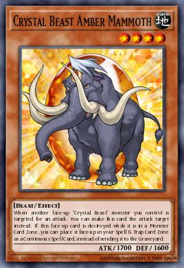 Crystal Beast Amber Mammoth RYMP-EN044