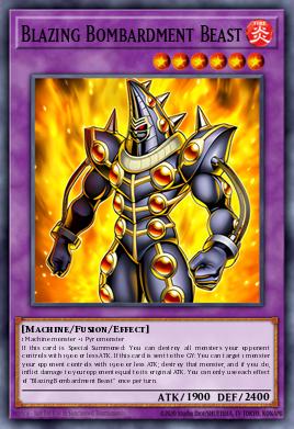 Blazing Bombardment Beast MP25-EN406