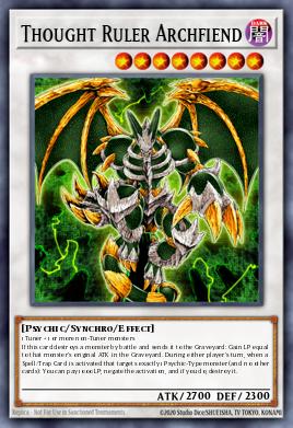 Thought Ruler Archfiend TDGS-EN044