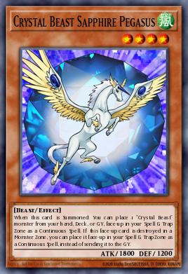 Crystal Beast Sapphire Pegasus RYMP-EN046