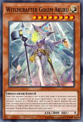 Witchcrafter Golem Aruru JP014
