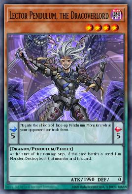 Lector Pendulum, the Dracoverlord MP17-EN014