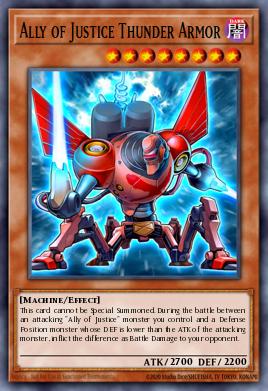 Ally of Justice Thunder Armor HAC1-EN083
