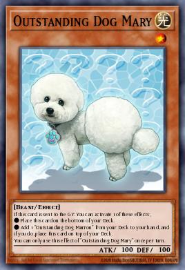 Outstanding Dog Mary JP035