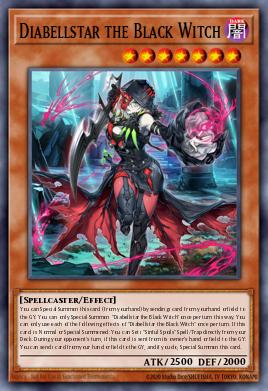 Diabellstar the Black Witch JP001