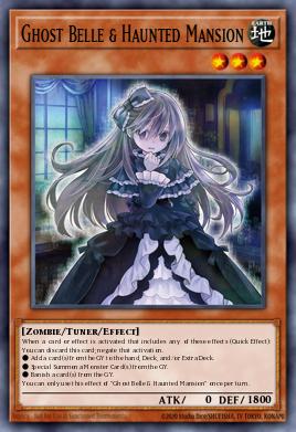 Ghost Belle & Haunted Mansion DIFO-EN100