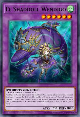 El Shaddoll Wendigo MP15-EN221