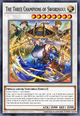 The Three Champions of Swordsoul CORI-EN100