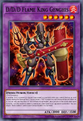 D/D/D Flame King Genghis CT13-EN005