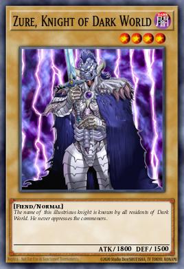 Zure, Knight of Dark World SR13-EN016
