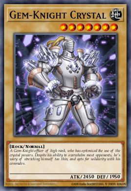 Gem-Knight Crystal DT06-EN016