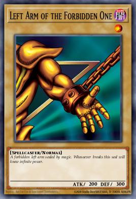 Left Arm of the Forbidden One RP01-EN020