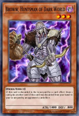 Broww, Huntsman of Dark World SR13-EN011