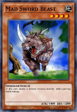 Mad Sword Beast DB1-EN201