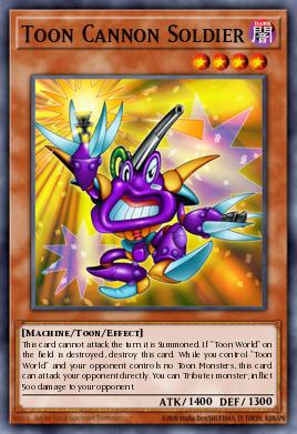 Toon Cannon Soldier DB2-EN118