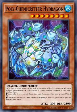 Poly-Chemicritter Hydragon INOV-EN027