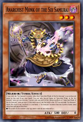 Anarchist Monk of the Six Samurai MP25-EN245