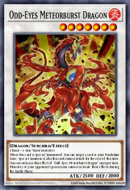 Odd-Eyes Meteorburst Dragon SDMP-EN041