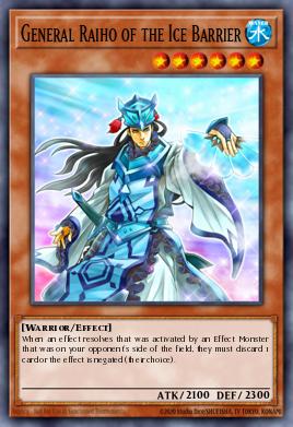 General Raiho of the Ice Barrier SDFC-EN015