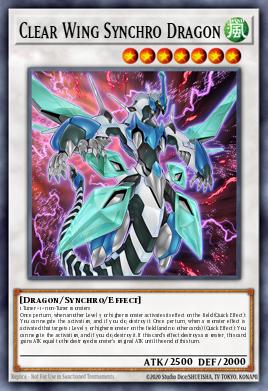 Clear Wing Synchro Dragon MP16-EN022