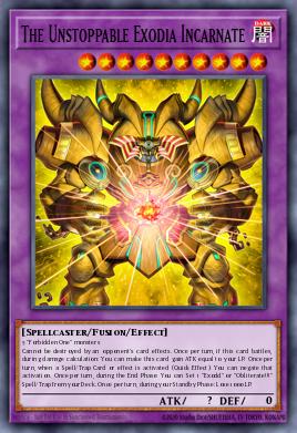 The Unstoppable Exodia Incarnate MP25-EN008
