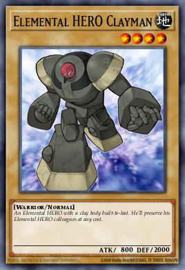 Elemental HERO Clayman YSD-EN009