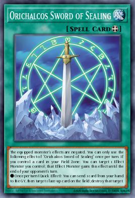 Orichalcos Sword of Sealing JP020