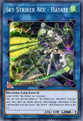 Sky Striker Ace - Hayate OP10-EN002