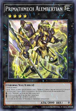 Primathmech Alembertian MGED-EN030
