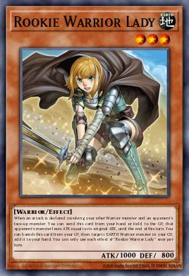 Rookie Warrior Lady JP207