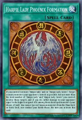 Harpie Lady Phoenix Formation LDS2-EN084