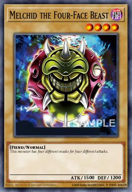 Melchid the Four-Face Beast DB1-EN215