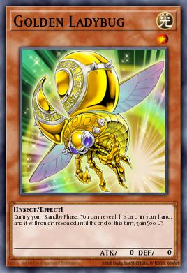 Golden Ladybug DT03-EN053