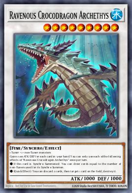 Ravenous Crocodragon Archethys ETCO-JP043