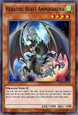 Heraldic Beast Amphisbaena OP28-EN014