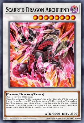 Scarred Dragon Archfiend RA05-EN044