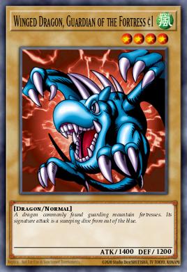 Winged Dragon, Guardian of the Fortress #1 SYE-004
