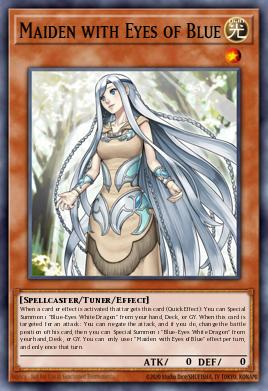 Maiden with Eyes of Blue LDK2-ENK06