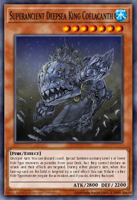 Superancient Deepsea King Coelacanth PTDN-EN034