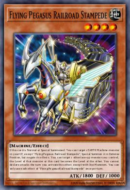 Flying Pegasus Railroad Stampede JP062