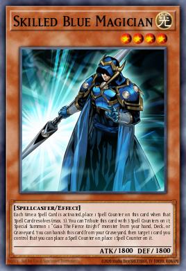 Skilled Blue Magician SBCB-EN181