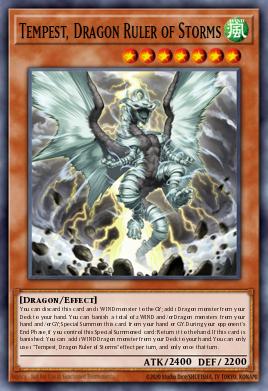 Tempest, Dragon Ruler of Storms MGED-EN011