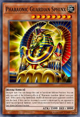 Pharaonic Guardian Sphinx LIOV-EN024