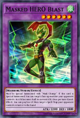 Masked HERO Blast TOCH-EN047