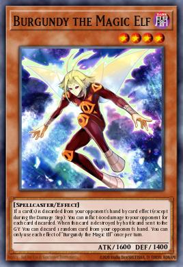 Burgundy the Magic Elf JP240