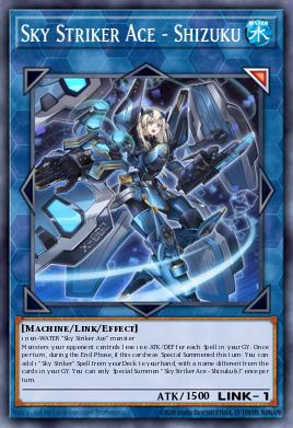 Sky Striker Ace - Shizuku OP09-EN003