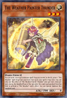 The Weather Painter Thunder MGED-EN097