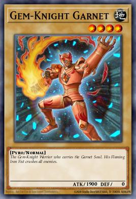Gem-Knight Garnet DT05-EN016
